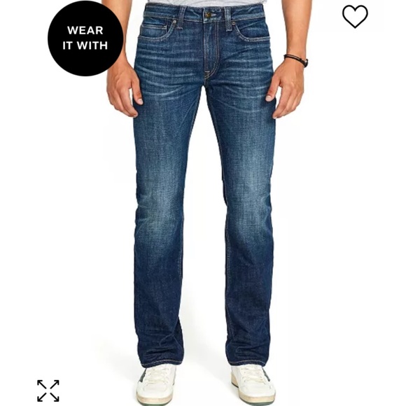 Buffalo David Bitton Other - NWT Buffalo David Bitton Relaxed Straight Driven Medium Wash Jeans-Size W 30 L32